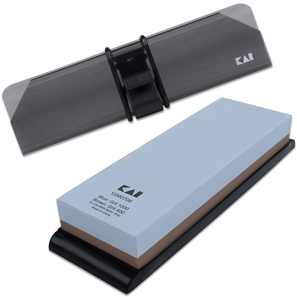 KAI Blade Guards and Shun Sharpening Stones