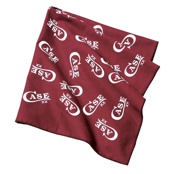 Case Maroon Logo Bandana