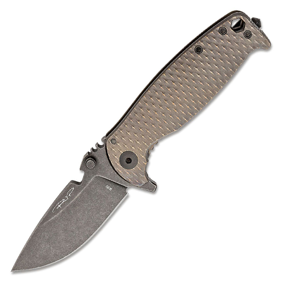 DPx Gear HEST/F 3.0 Bronze 3D Ti M390 Flipper