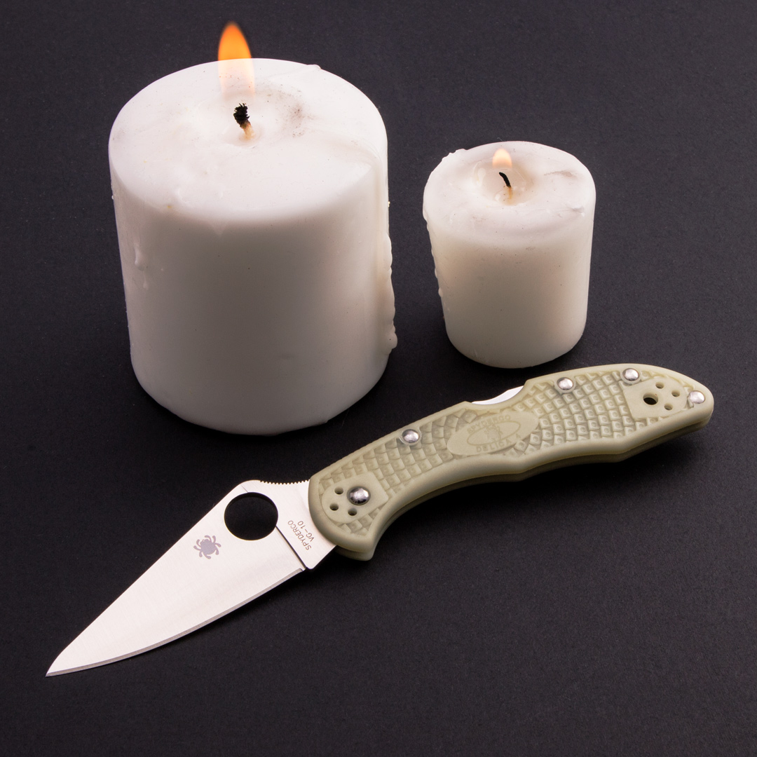 GITD Spyderco Delica