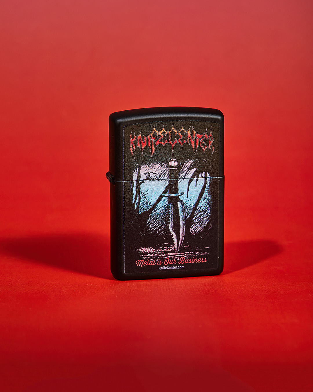 Zippo Metal is our Business - KnifeCenter Exclusive
