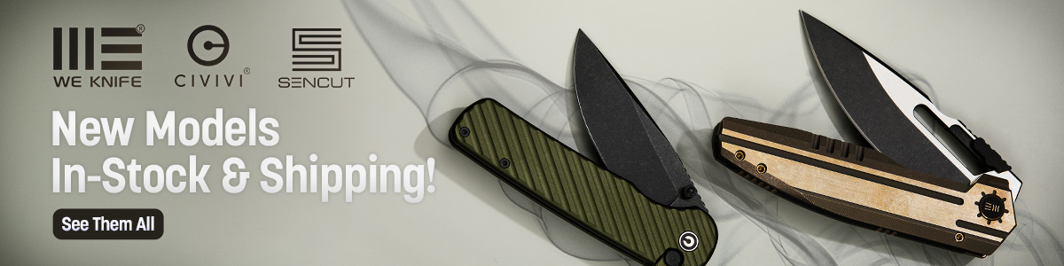 New We, Civivi and Sencut In-Stock and Shipping! See Them All