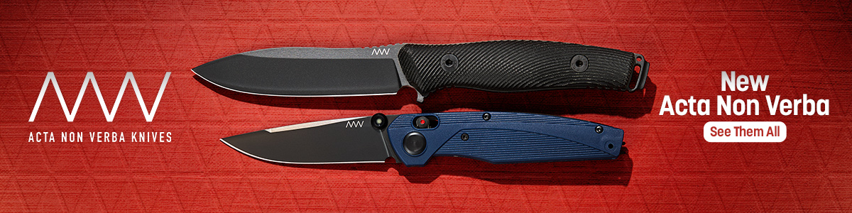 Acta Non Verba Knives: New Knives. See Them All