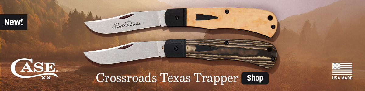 New USA Made Case Crossroads Texas Trapper. Shop