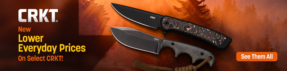New Lower Everyday Prices on Select CRKT! See the Deals