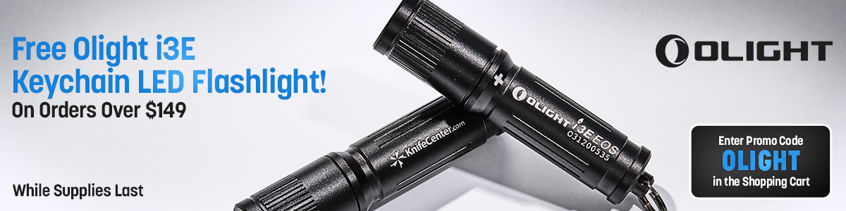 Olight i3E EOS Black Keychain LED Flashlight