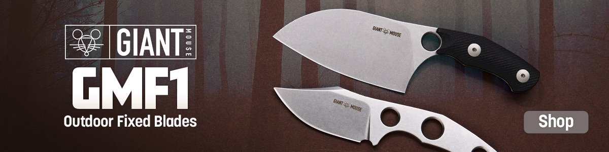 Giant Mouse GMF1 Outdoor Fixed Blades