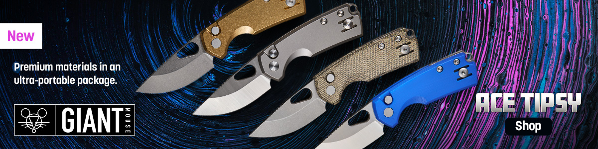 New Giant Mouse Ace Tipsy: Premium materials in an ultra-portable package. Shop