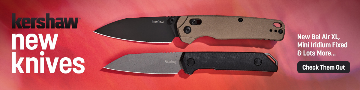 Kershaw: New Knives. New Bel Air XL, Mini Iridium and Lots More... Check Them Out