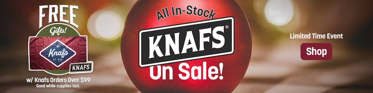 All In-Stock Knafs On Sale. Limited Time Event. Free Gifts with Any Knafs Purchase. Good while supplies last.  Shop