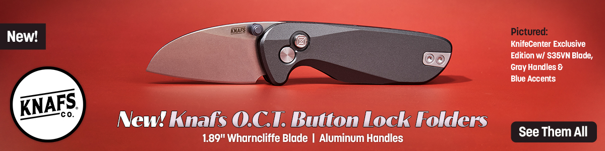 Ships 2/13/26: New Knafs O.C.T Button Lock Folder. 1.89
