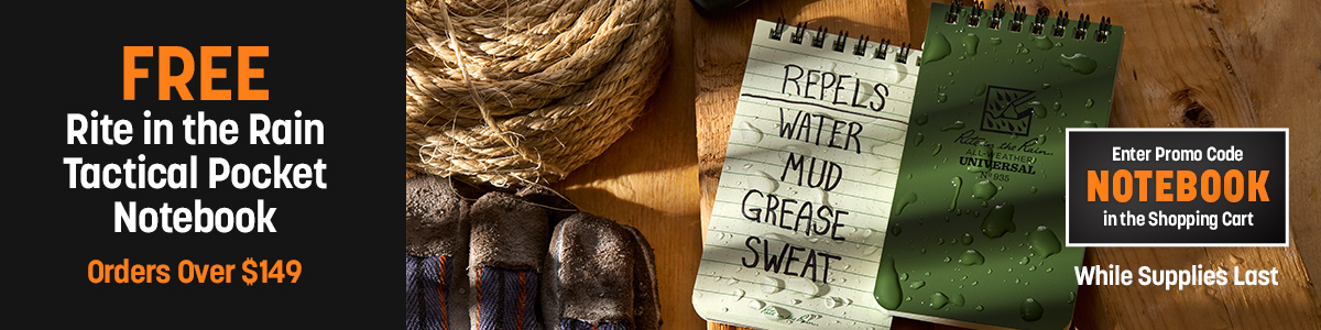 Rite in the Rain Universal Polydura Tactical Pocket Notebook