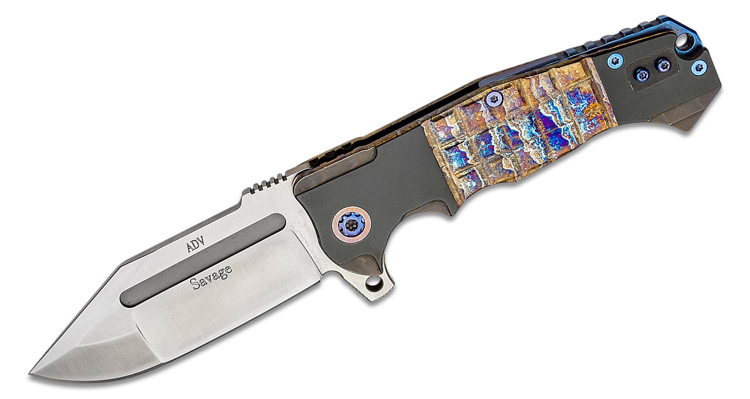 Andre De Villiers Knives Savage Flipper Knife 4