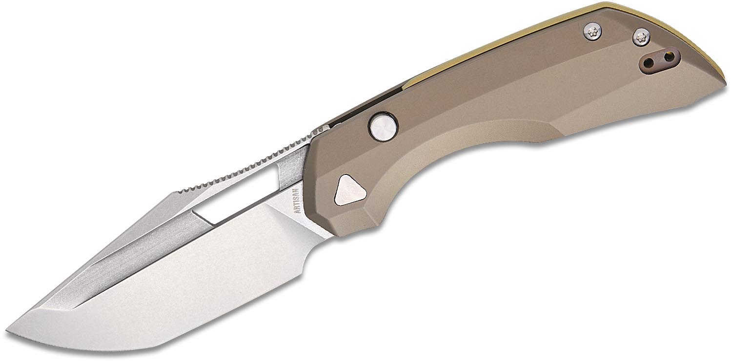 ArtisanCutlery Mousebird Top Liner Lock Folding Knife 3