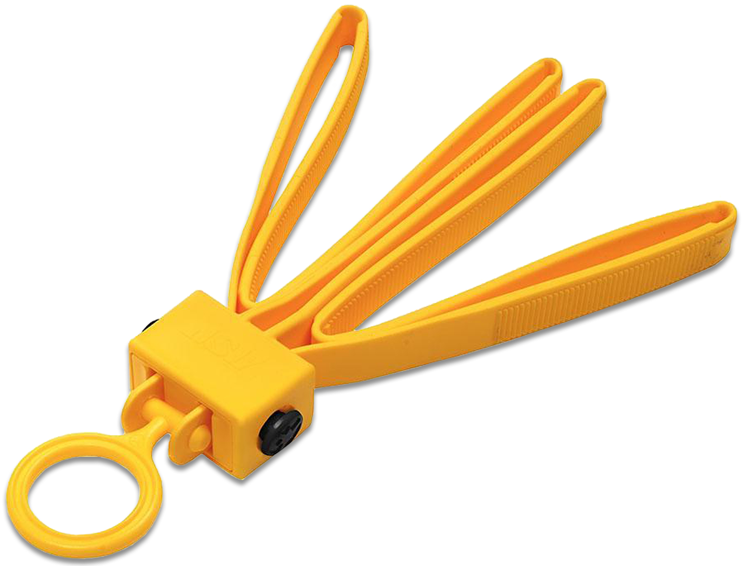 ASP Tri-Fold Duty Restraints, Yellow (6-Pack) - KnifeCenter