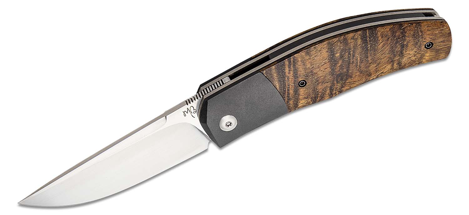 ＢＥＬＬＥＦＵＺＥ Maxime Belzunce Knives Custom XOU Front Flipper Knife 3.45