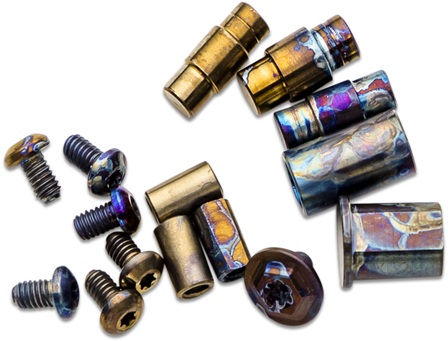 Berkshire Forge Titanium Demko AD20.5 Hardware Kit, Flamed