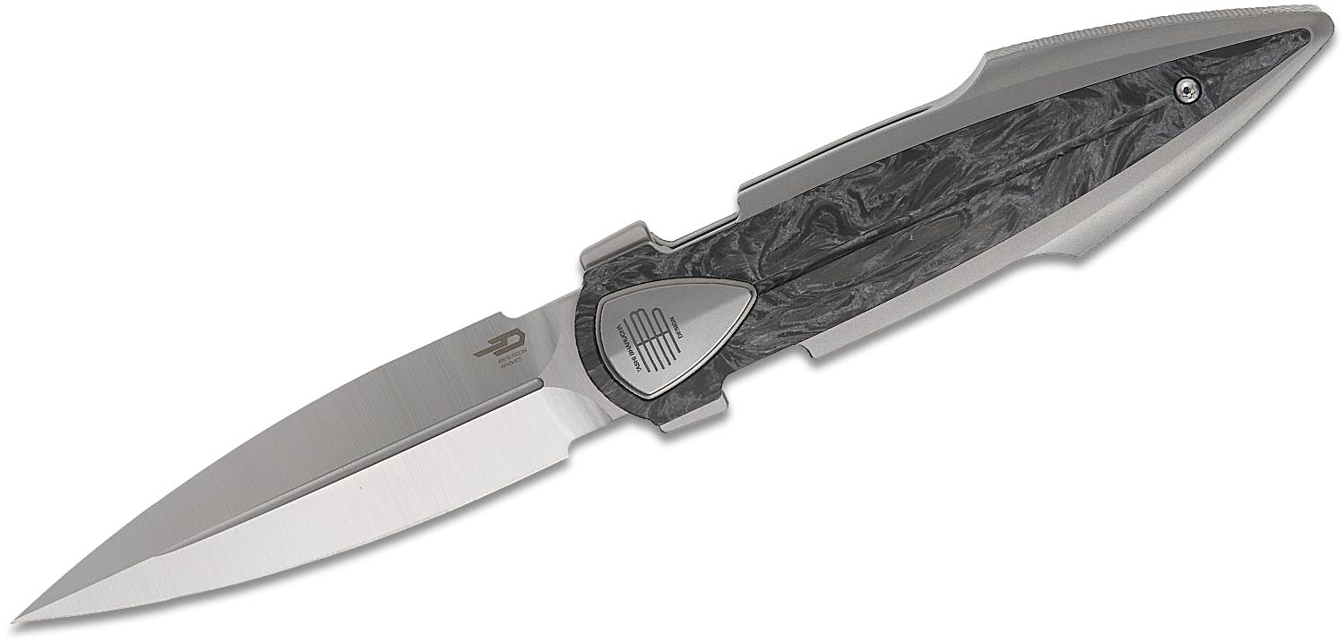 clover0519-MRKK　0728 Bestech Knives Tashi IKA Dagger Liner Lock Flipper Knife 3.9
