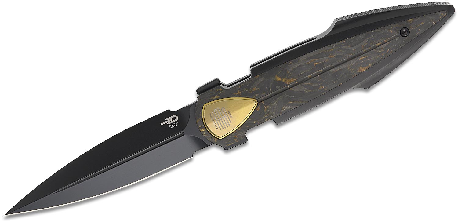 Bestech Knives Tashi IKA Dagger Liner Lock Flipper Knife 3.9
