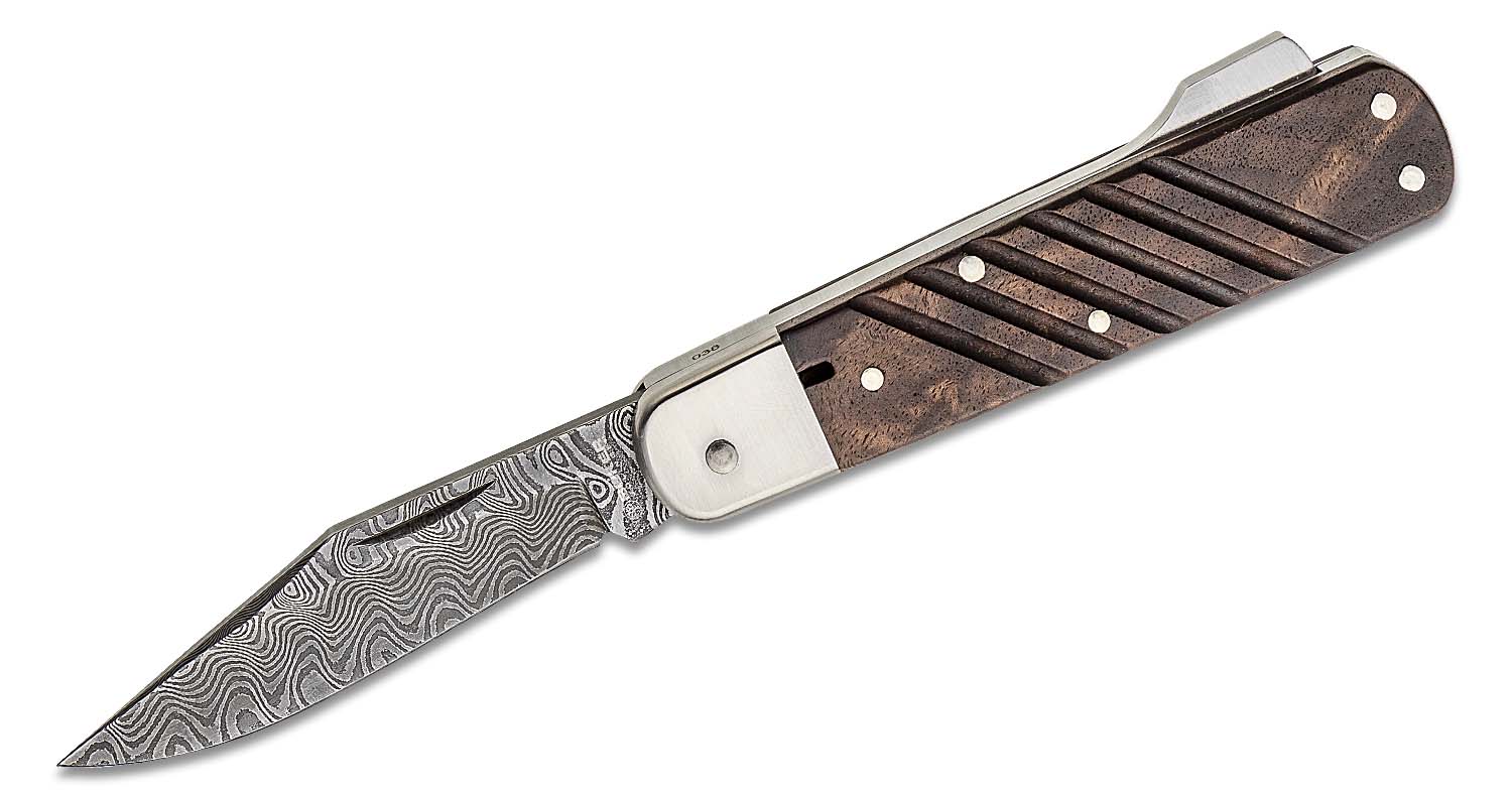 Boker 98K Damascus Folding Knife 3.31