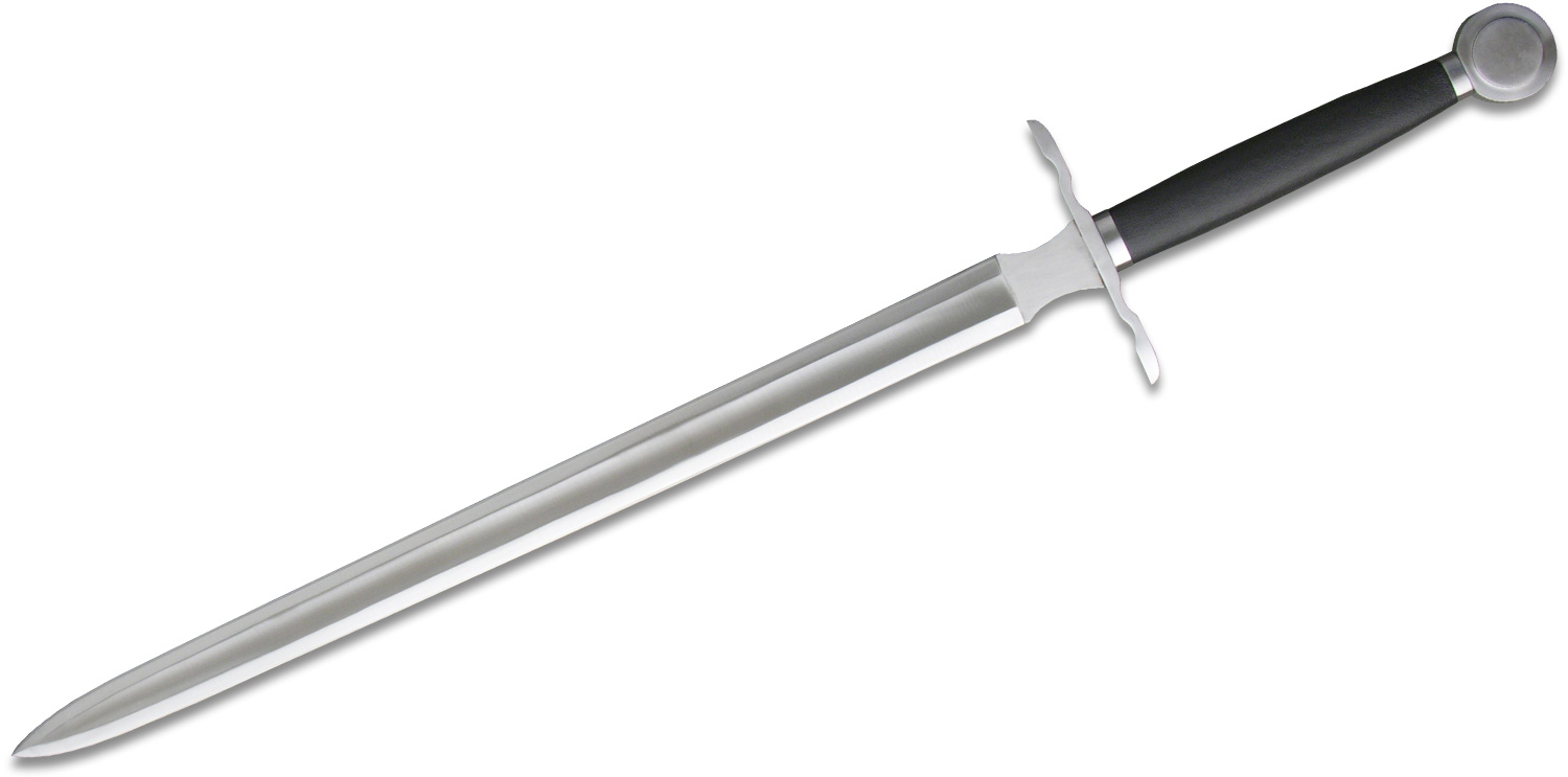 CAS Hanwei Hand And A Half Sword 27.25" Blade, Leather Covered Hardwood ...