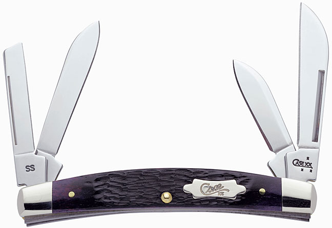 Case Classic Purple Haze Jigged Bone Large Congress 4.5