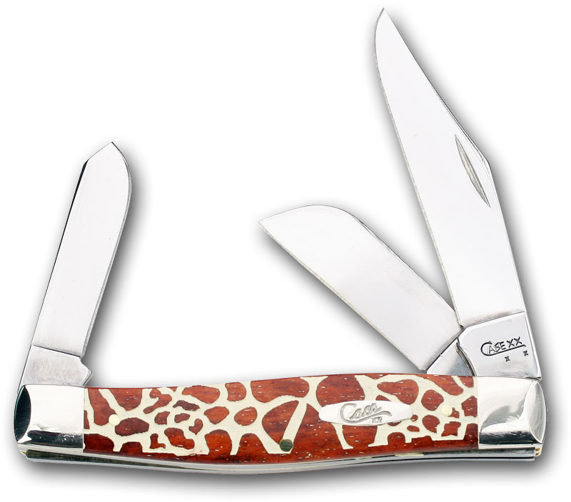 Case Giraffe Series Large Stockman 4-1/4