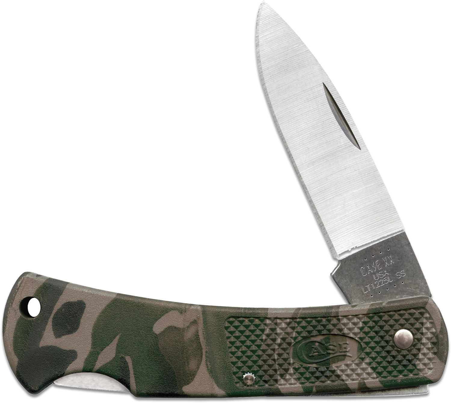 Case Caliber Small Camo Lockback 3