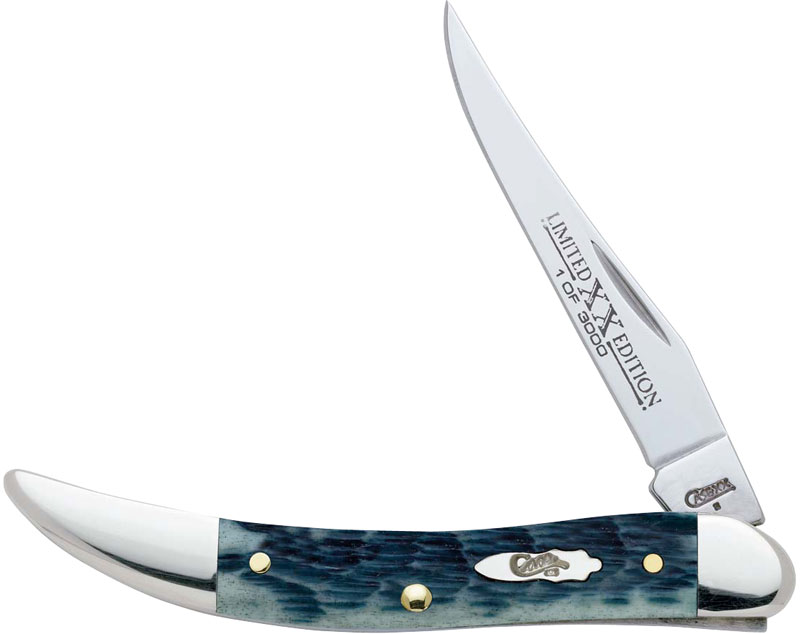 Case Limited Edition XXIV Blue Lagoon Bone Small Texas Toothpick 3