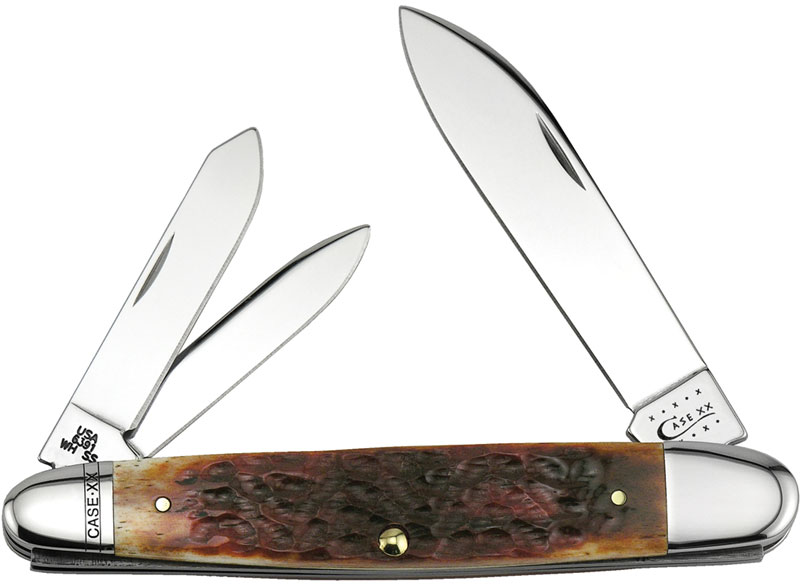Case Cigar Whittler Jigged Chestnut Bone 4-1/2