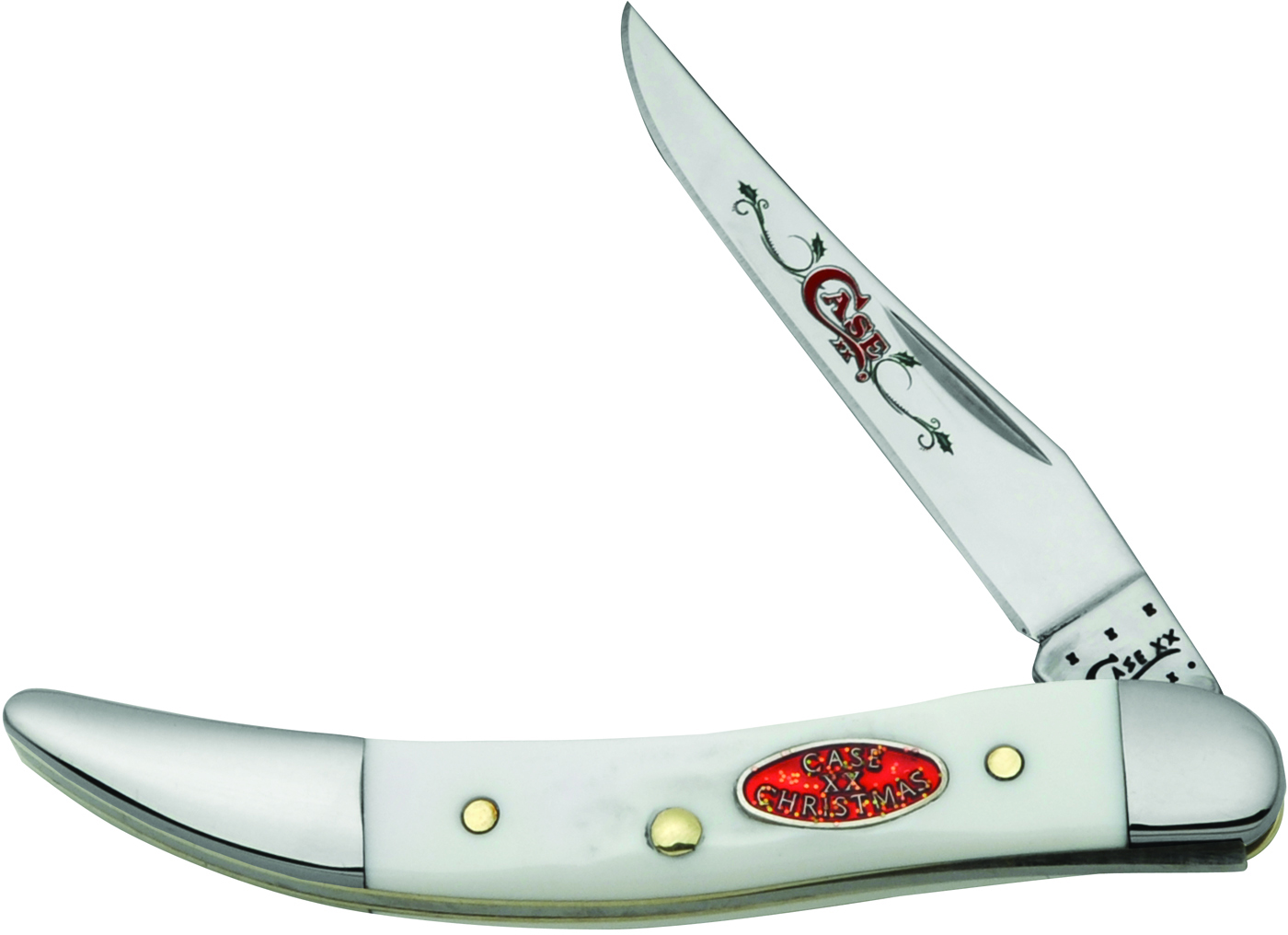 Case XX Christmas Shield Rough Jigged Synthetic Small Texas