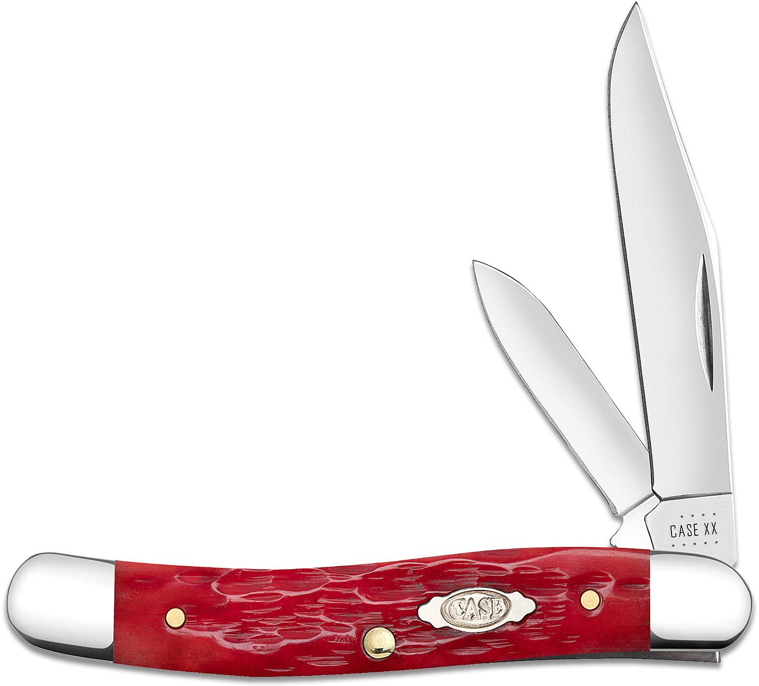 【新品未開封】Bee Wynn カジノデック 赤青2個セット Case Peach Seed Jig Dark Red Bone Medium Jack 3.38