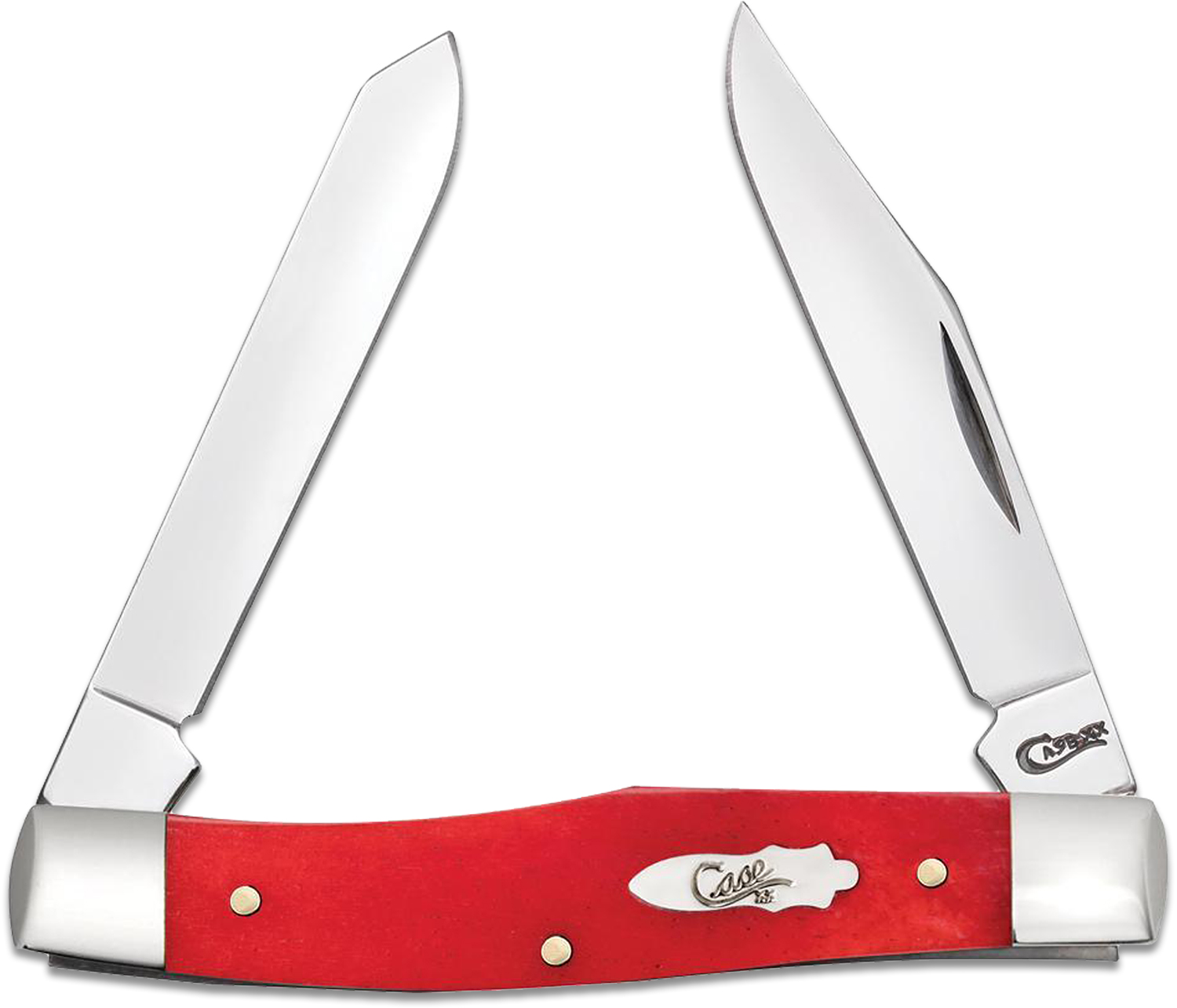 Case Smooth Dark Red Bone Mini Moose 3.63