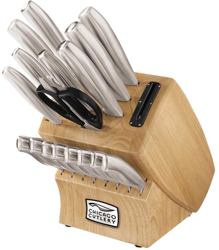 Reviews and Ratings for Chicago Cutlery Insignia Steel 18 Piece Block