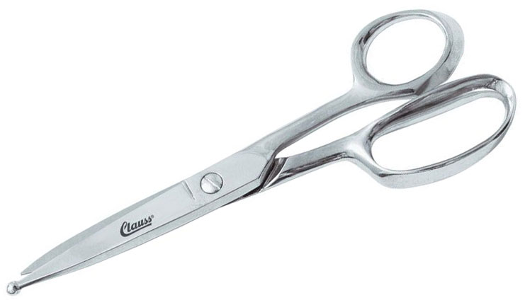 Clauss 8" Hot Forged Ribbon Shear - Straight - KnifeCenter - AU10163C - View #4