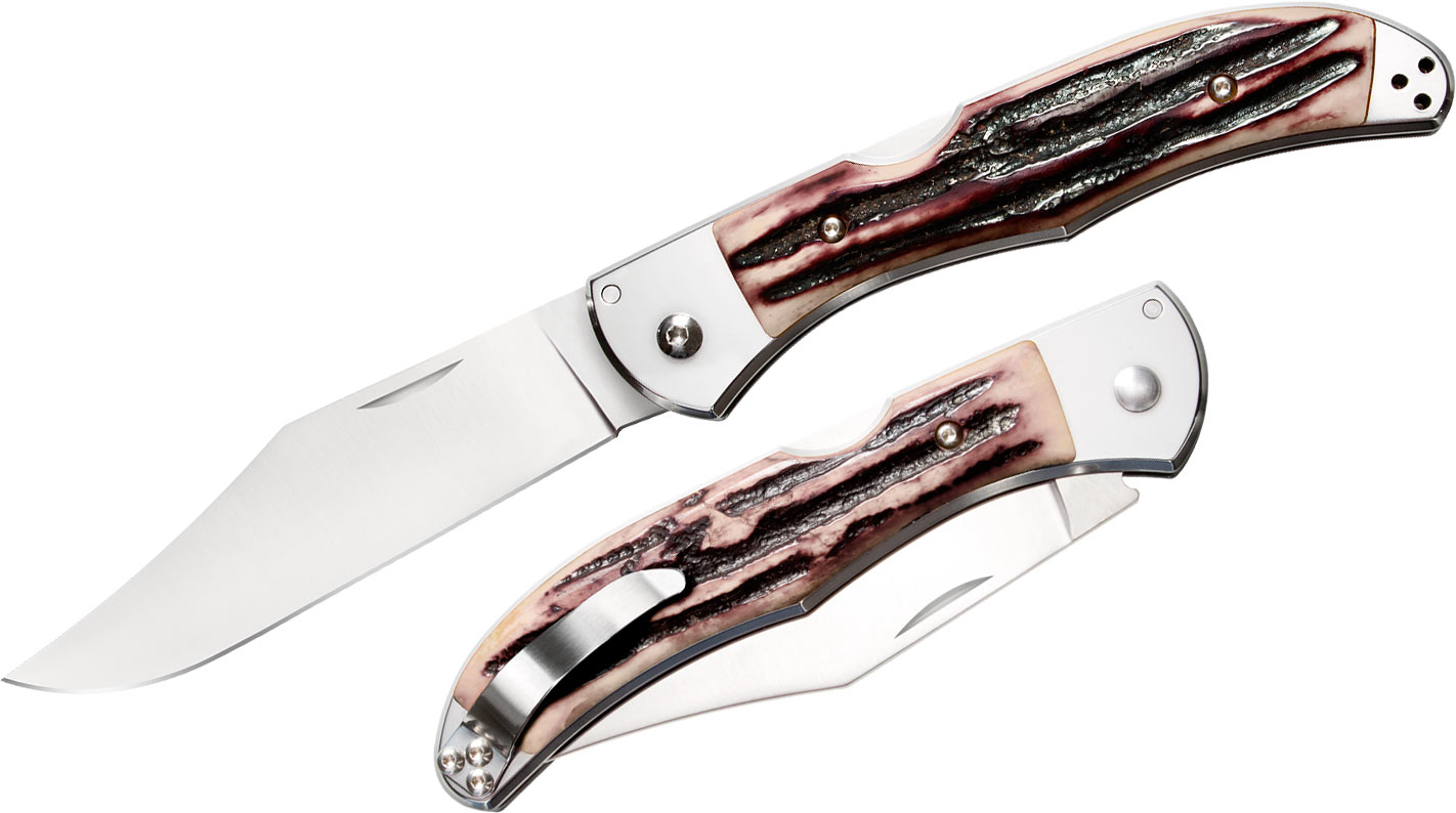 Cold Steel Lone Star Hunter w/ Nail Nick, Plain Clip Point Blade