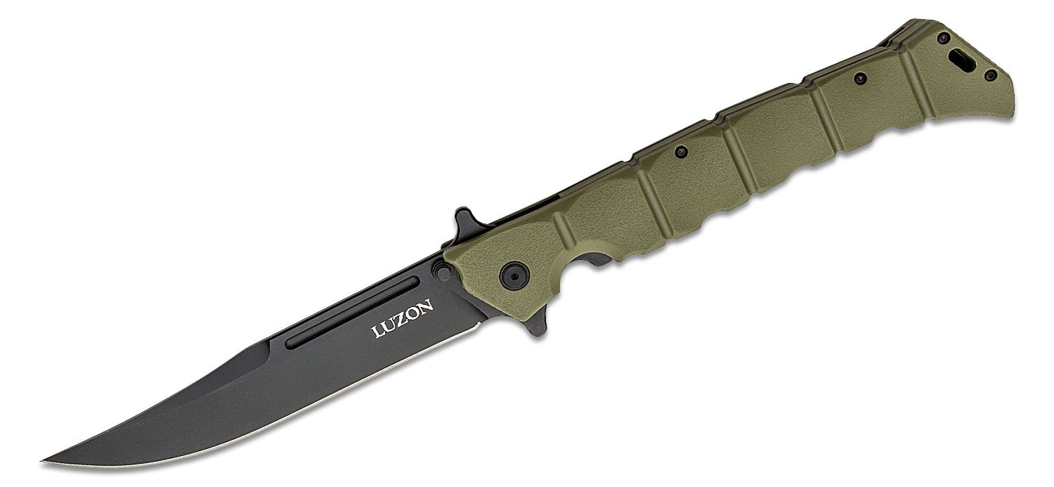Cold Steel 20NQX-ODBK Large Luzon Flipper Knife 6