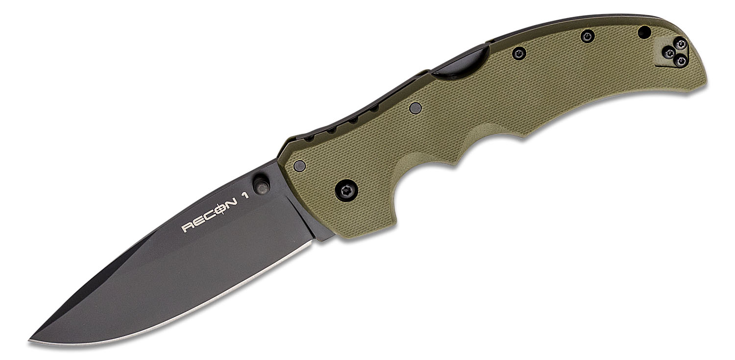 Cold Steel 27BS-ODBK Recon 1 Spear Point Folding Knife 4