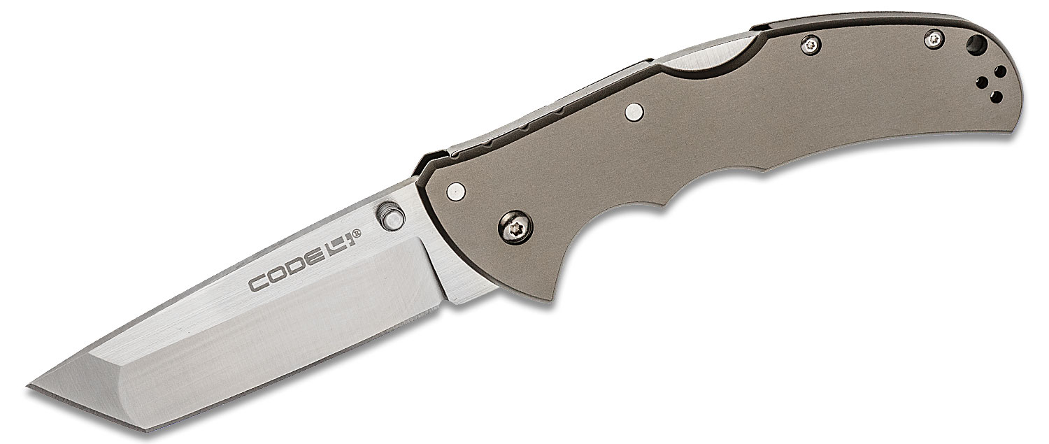 Kotetu様 Cold Steel 58PT Code 4 Tanto Folding Knife 3.5