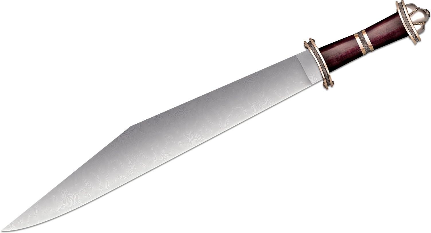 Cold Steel 88HVA Damascus Long Sax 17.25