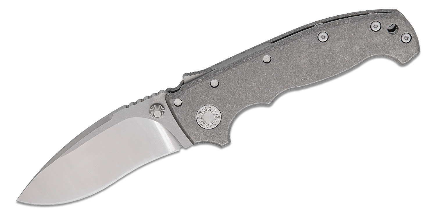 Demko Custom Shop Machine Ground AD20 Shark Lock Folding Knife