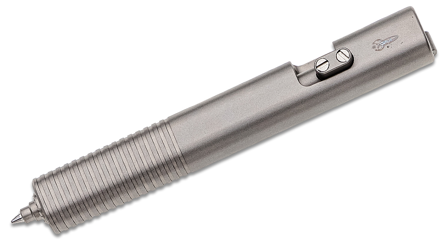 Reviews and Ratings for D Rocket Designs Bolt Pen V2 SHORTY, Oval-Shaped  Titanium, 3.75" Overall - KnifeCenter
