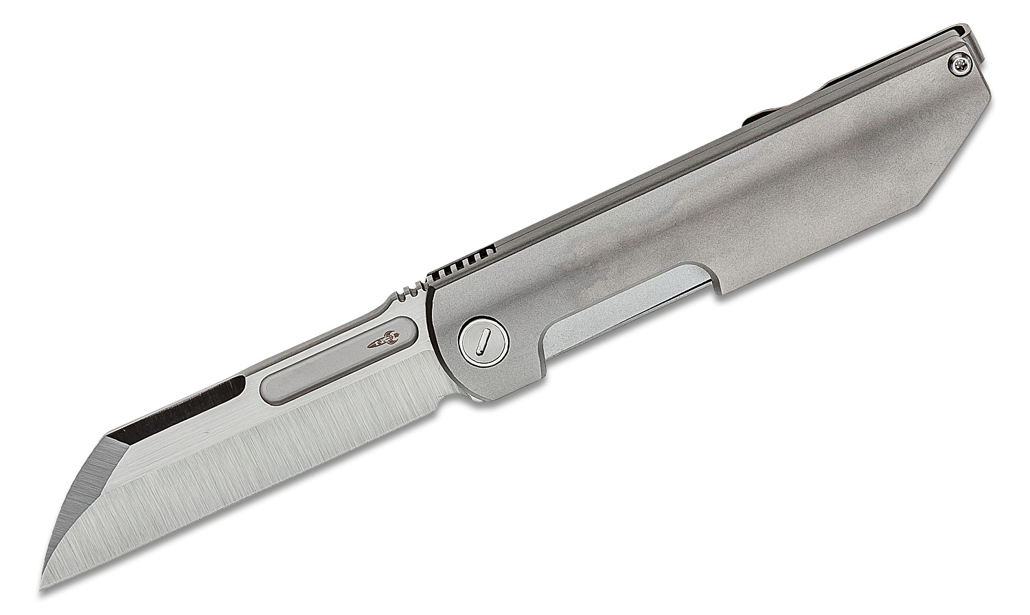 D Rocket Designs Mid-Tech Revenge "Fukushu" Front Flipper Knife 3" M390  Satin Blade, Titanium Handles - KnifeCenter