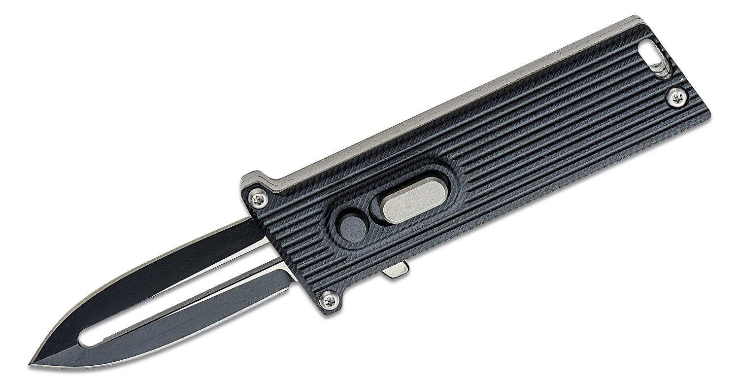 D Rocket Designs Mid-Tech Tallin Single Action OTF AUTO Knife 1.98