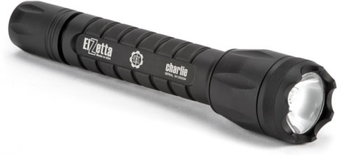 Elzetta C333 Tactical Charlie Modular Flashlight, 3 CR123A, 1350