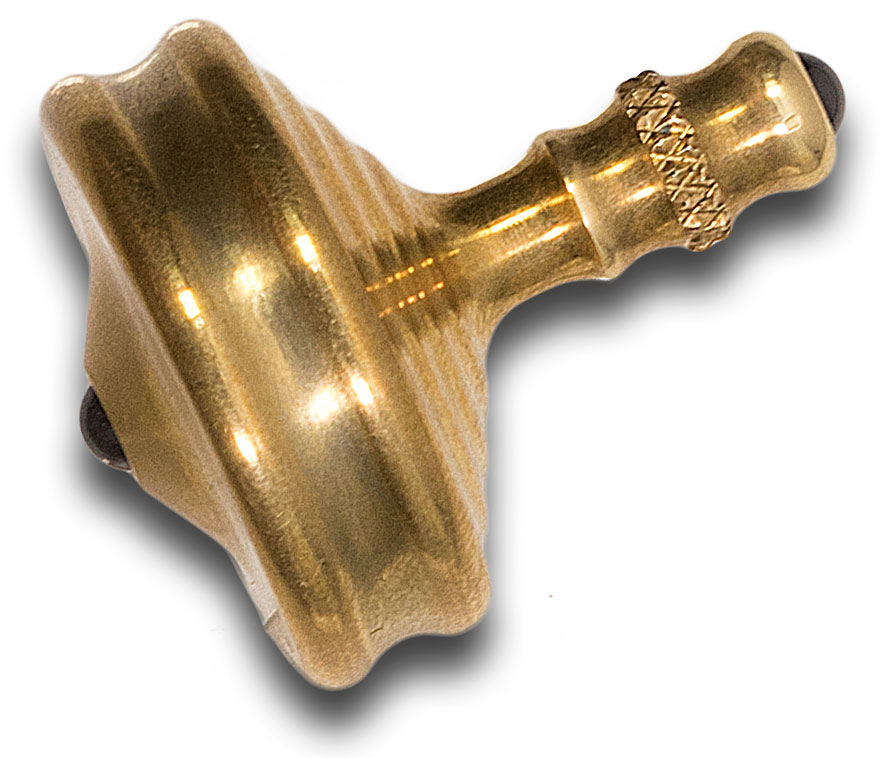 スポーツトイ・アクショントイ Fellhoelter | Spinning Top (Cu) Brian Fellhoelter Custom Brass Spin Top - KnifeCenter - Discontinued
