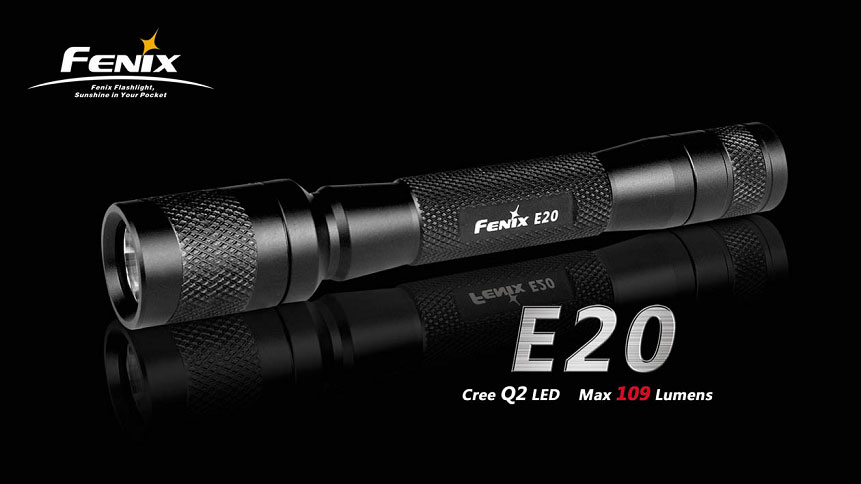 fenix e20 flashlight V2.0 T6 aluminum Fenix E20 V2.0 Flashlight -