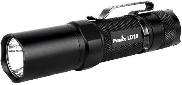 Fenix LD10 (R5) Variable Output LED Flashlight, 100 Max Lumens
