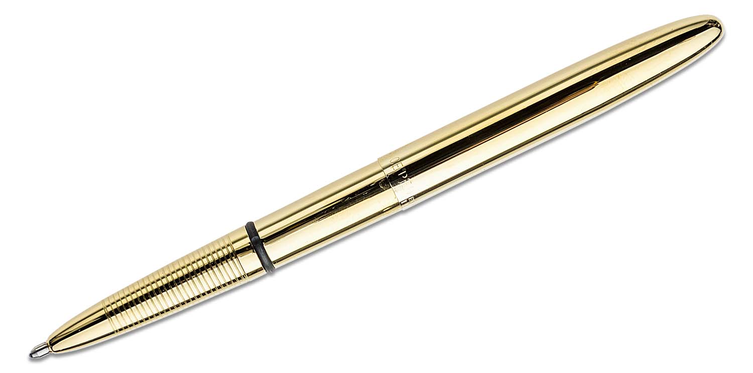 Fisher Gold Titanium Nitride Bullet Space Pen - KnifeCenter - 400TN