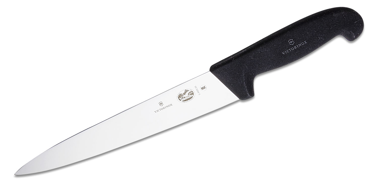Victorinox Fibrox Pro Chef's Slicer Knife - 12 Inch, Semi-Flexible Blade, Black Fibrox Handle 3 thumbnail image